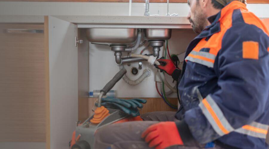 Professional slab leak plumber services in Templeton, IN